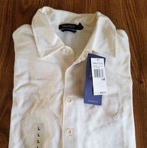 SOLD Nautica Sleeve button shirt